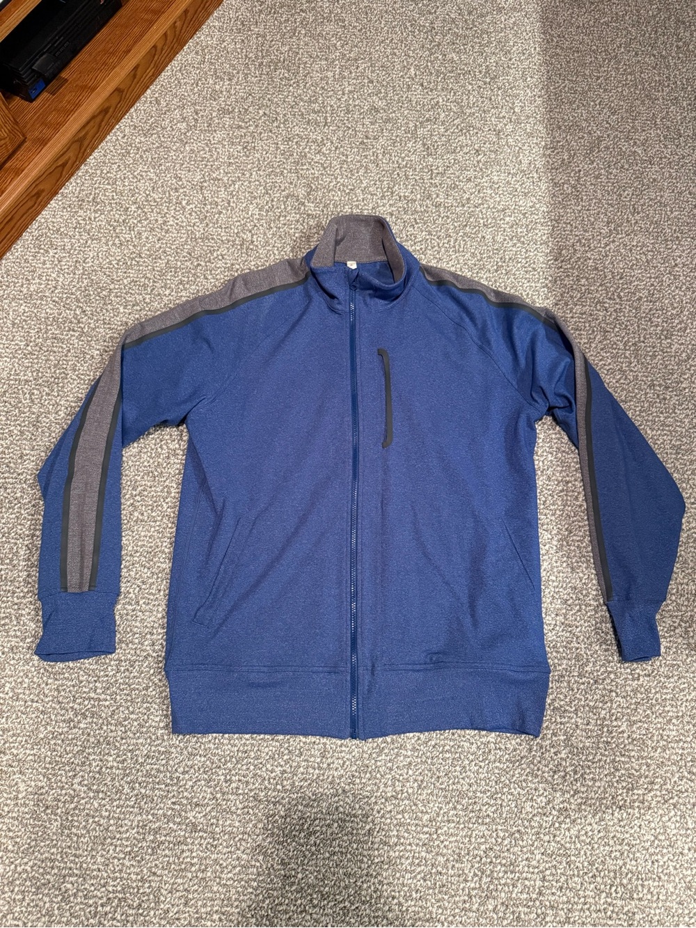 Blue Lululemon Zip Up Lightweight Jacket